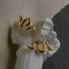 Textured Snake Earstuds