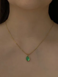 Thais Necklace - Green