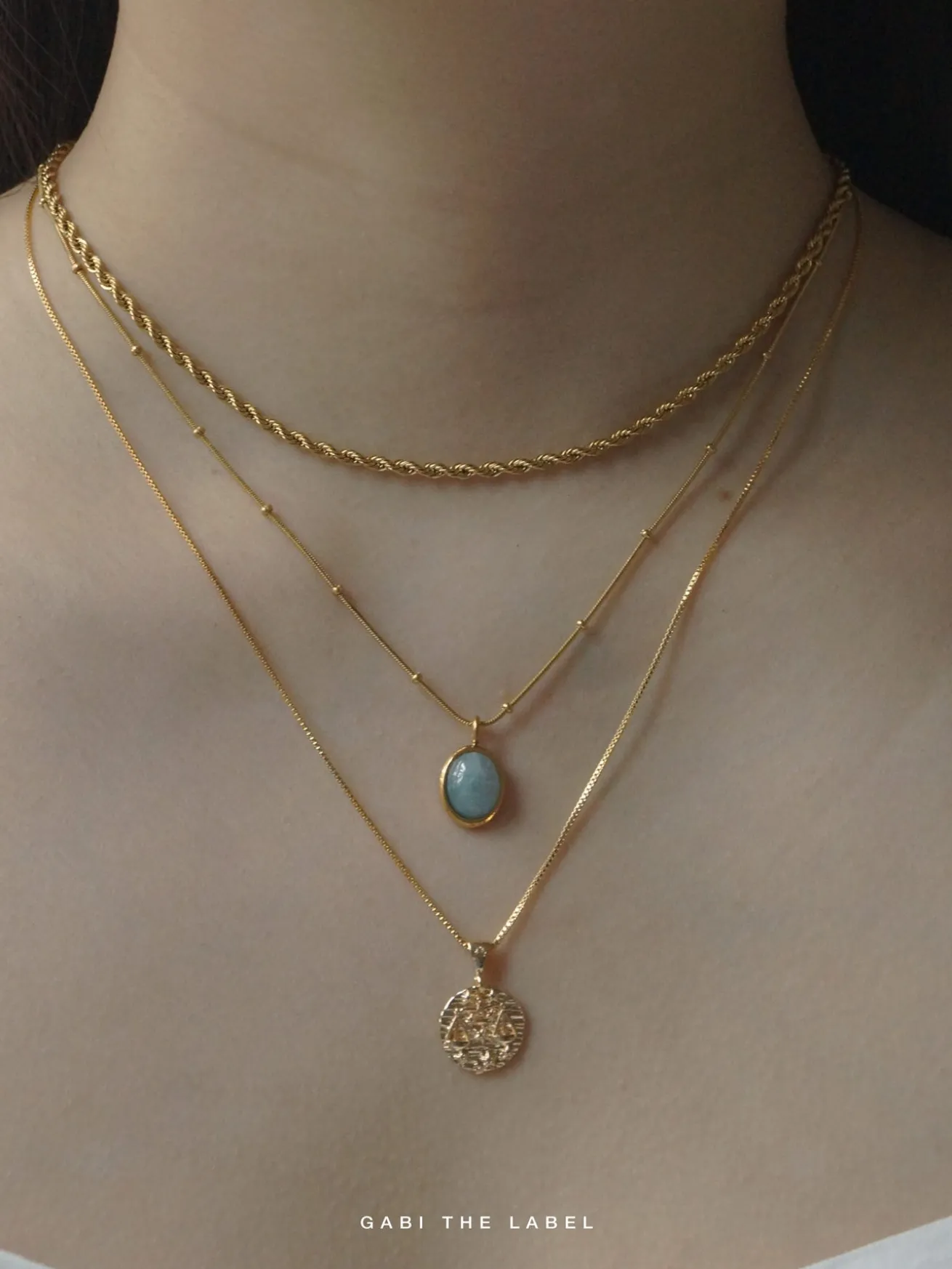 Thais Necklace *18K Gold-plated Stainless Steel