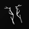 The Elk’s Antlers Earrings - Silver