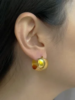 Thick Chunky Hoops - Compact